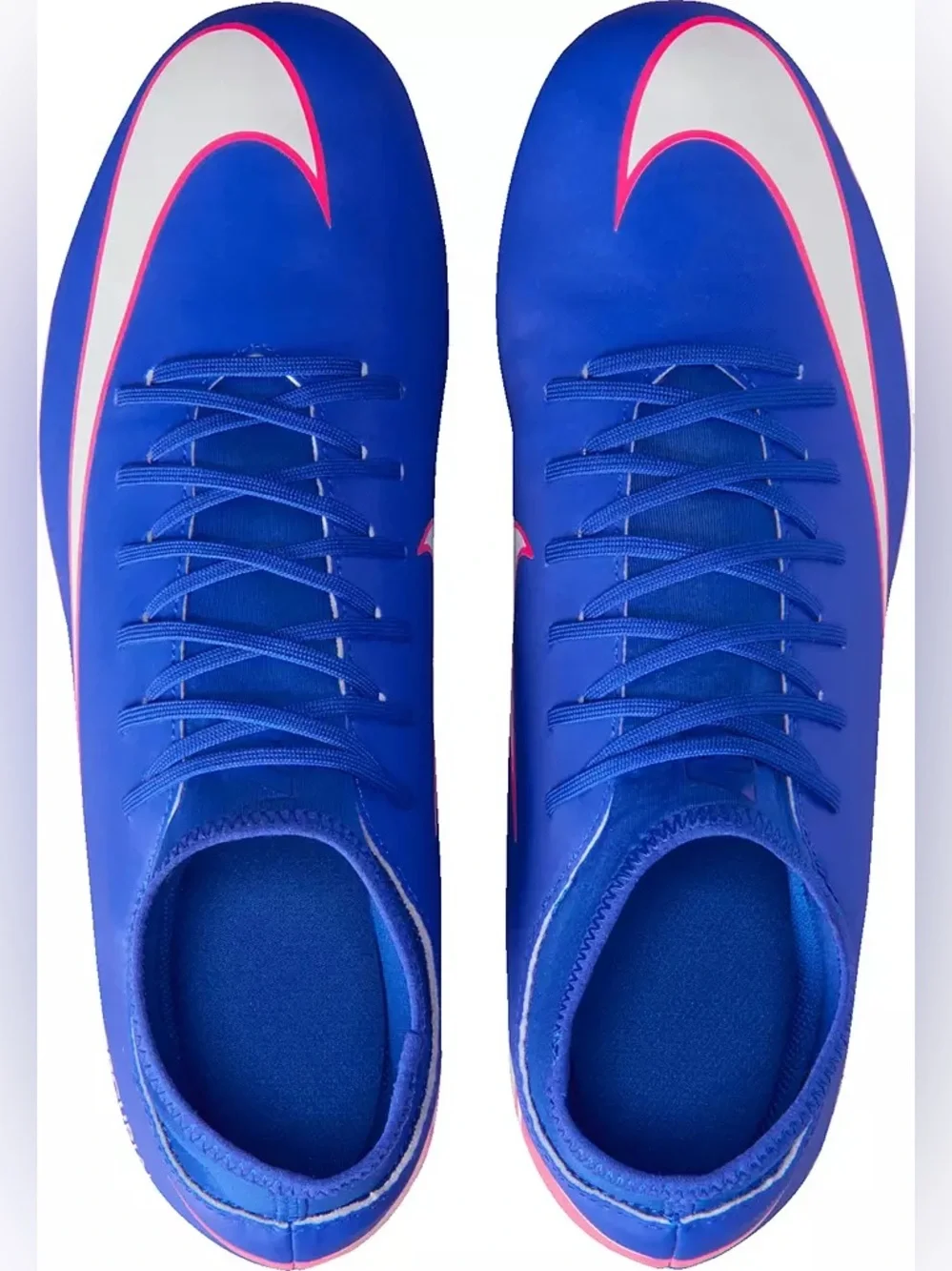 NEW Nike Mercurial Superfly 10 Club FG/MG Soccer Cleats Racer Blue M 6.5 W 8